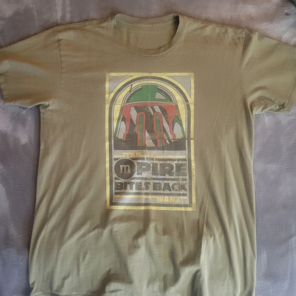 STAR WARS** M&M**EMPIRE BITES BACK**MENS LARGE